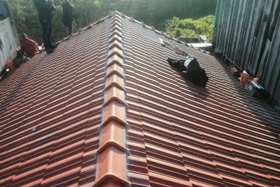 Substituição de cobertura em Prédio