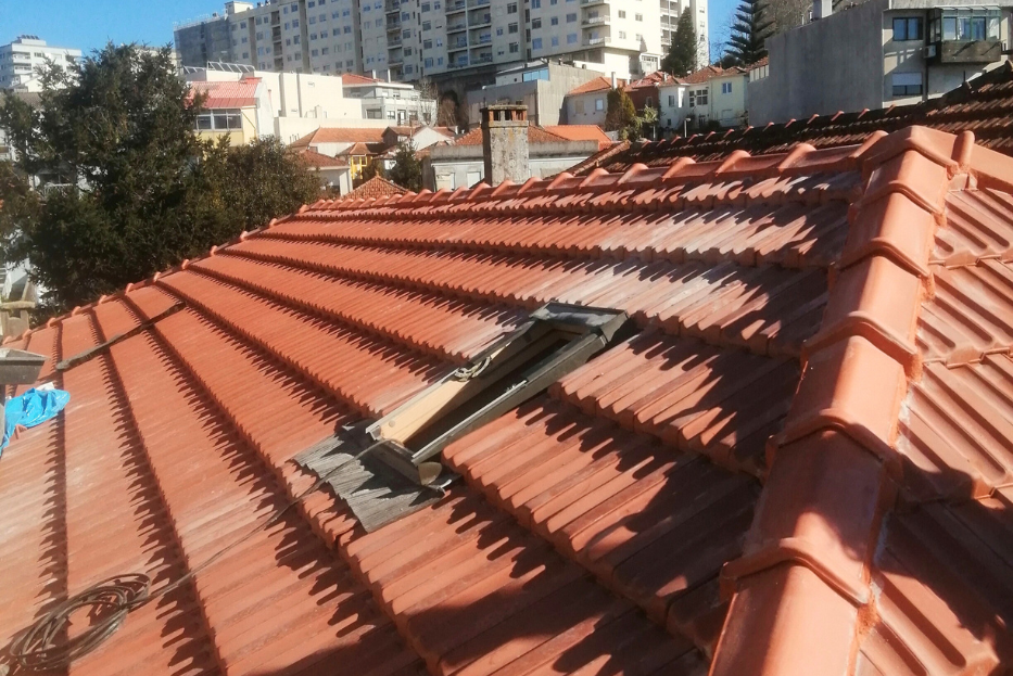 Substituição de cobertura em Prédio